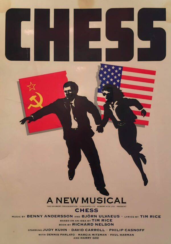 CHESS Musical Theatre West End Broadway Poster