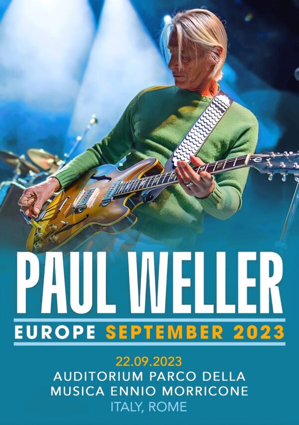 PAUL WELLER European Tour: ROME September 2023 Poster Print