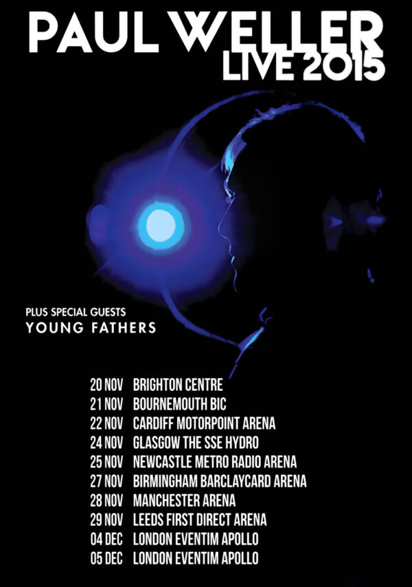 PAUL WELLER Saturns Pattern 2015 Live UK Tour Poster Print