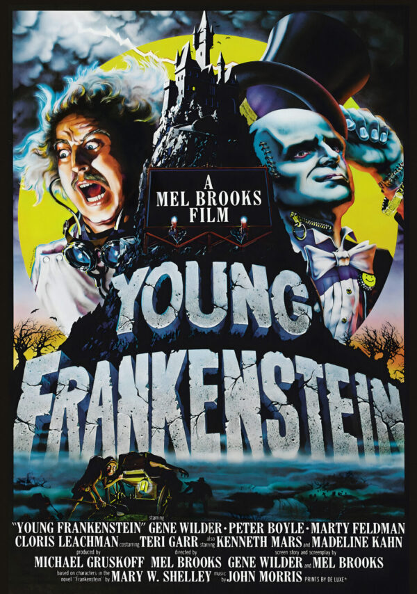 YOUNG FRANKENSTEIN Musical Theatre West End Broadway Poster