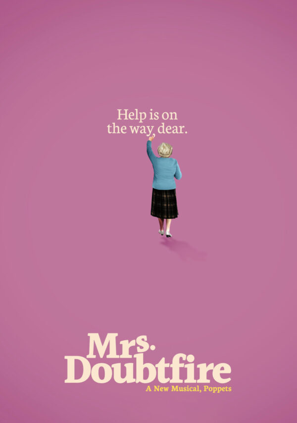 MRS. DOUBTFIRE Musical Theatre West End Broadway Poster Print