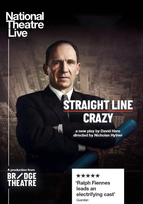 STRAIGHT LINE CRAZY Musical Theatre Broadway Poster