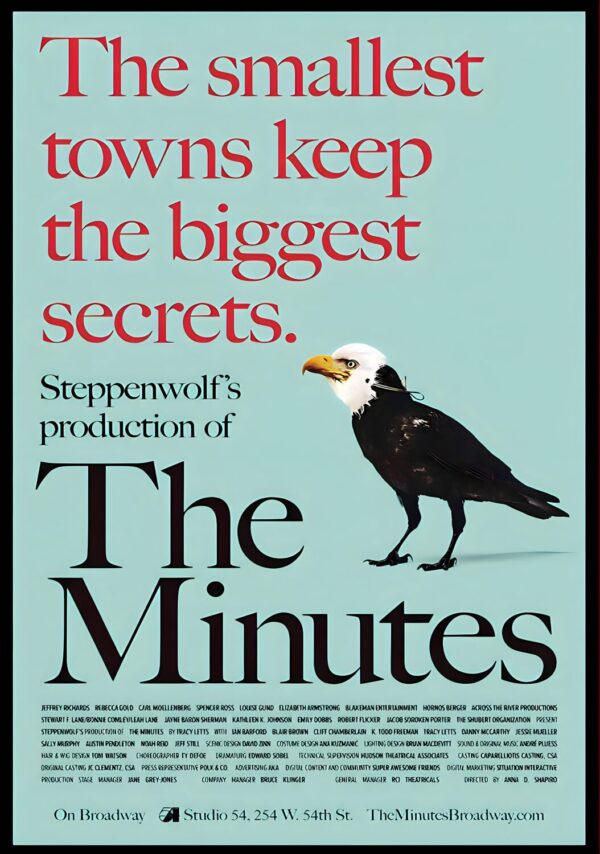 THE MINUTES Musical Theatre West End Broadway Poster