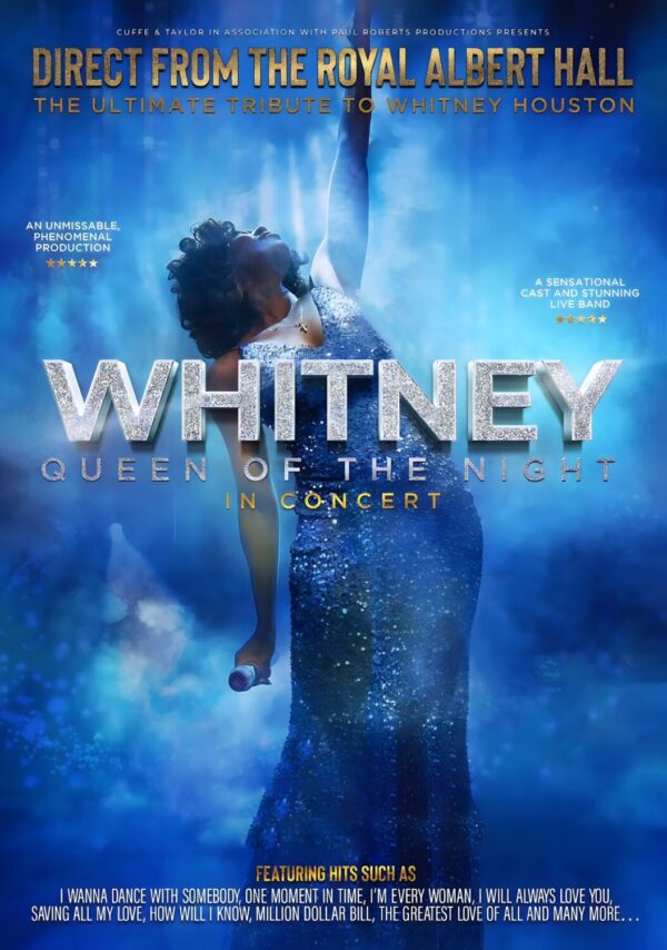 WHITNEY Musical Theatre West End Broadway Poster