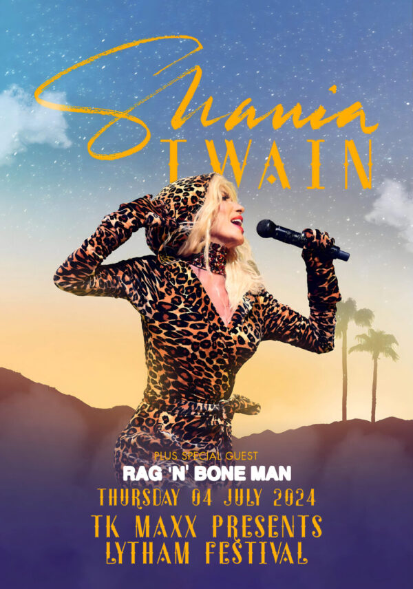 SHANIA TWAIN Queen Of Me 2024 UK & Ireland Tour LYTHAM TK Maxx