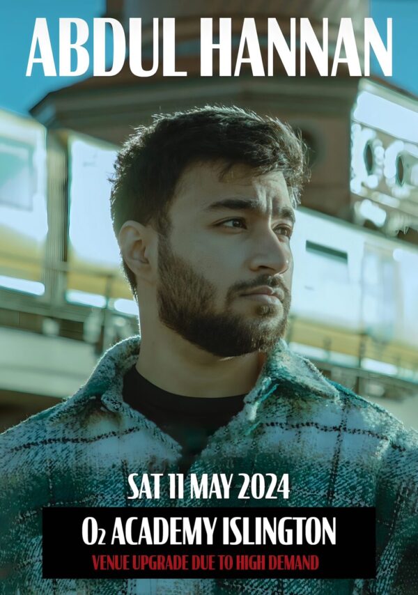 ABDUL HANNAN Zaalima World Tour: LONDON Poster