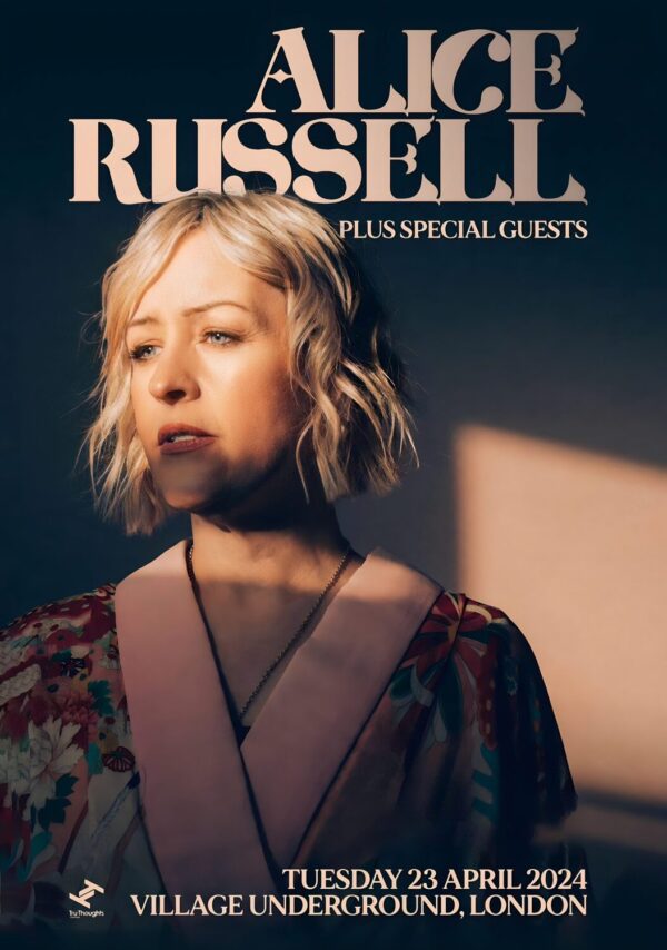 ALICE RUSSELL 2024 World Tour: LONDON Poster