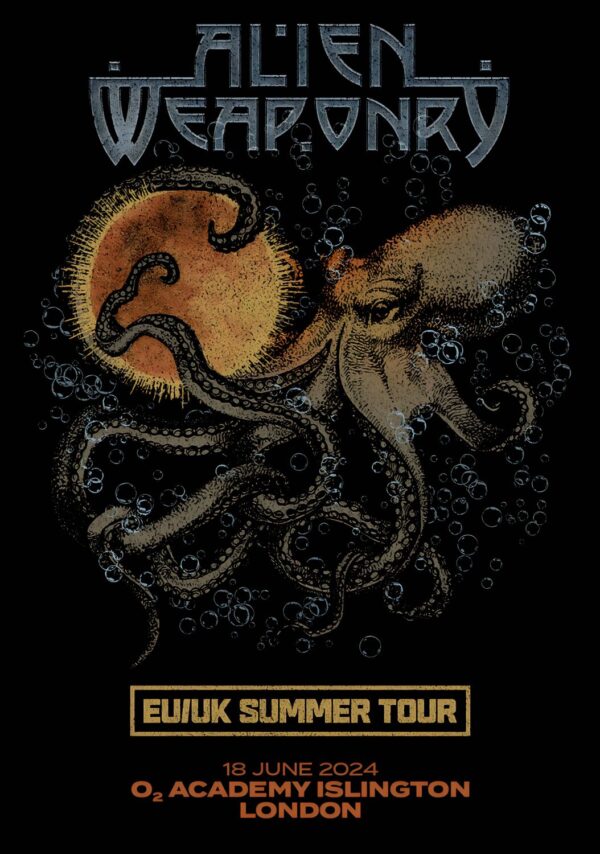 ALIEN WEAPONARY Tangora EU/UK 2024 Tour: LONDON Poster