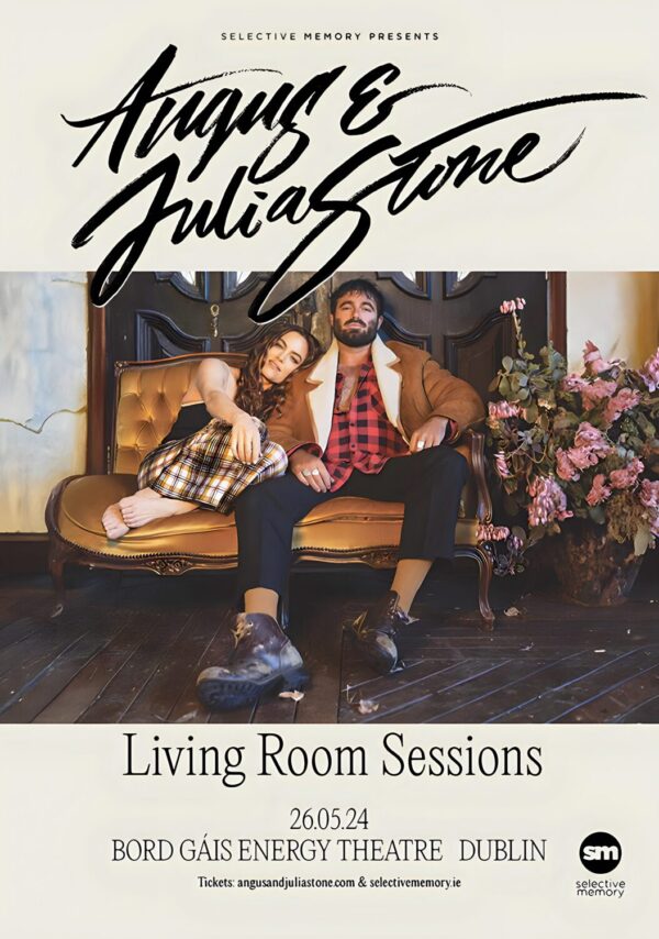 ANGUS & JULIA STONE: DUBLIN Theatre Poster