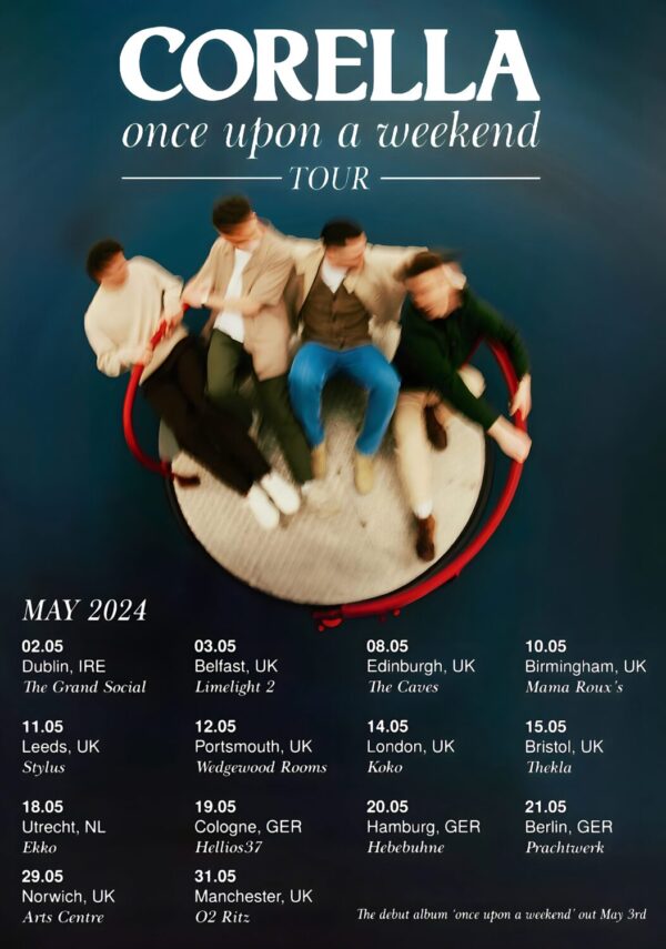 CORELLA 2024 European - UK Tour Poster