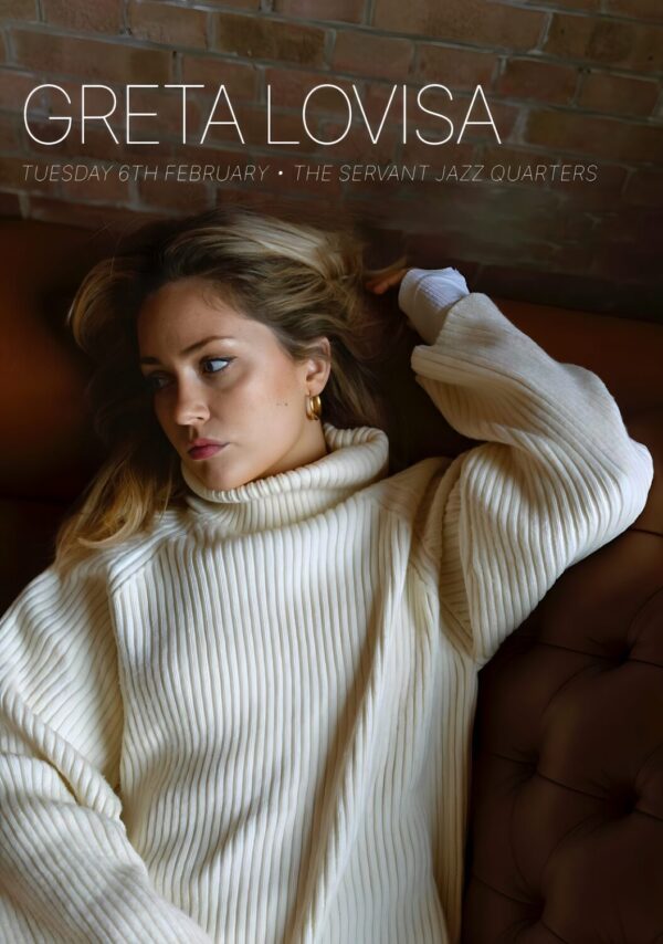 GRETA LOVISA 2024 Tour: The Servant - Jazz Quarters Poster