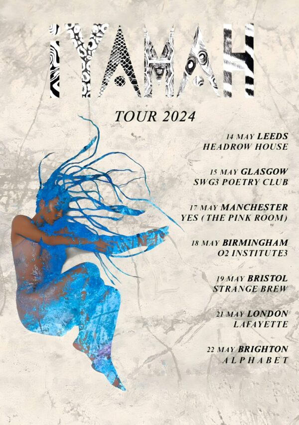 IYAMAH Gemini Guy 2024 UK Tour Poster
