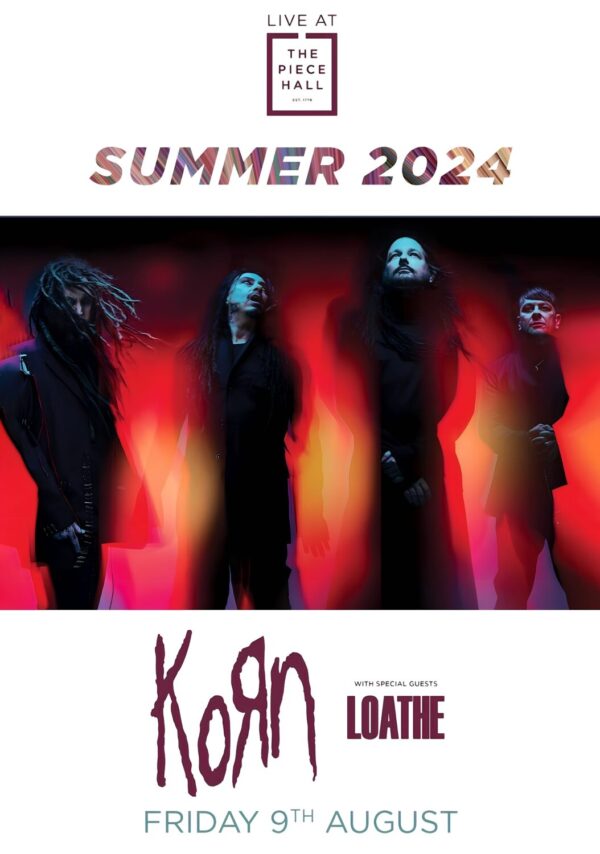 KORN Summer 2024 Tour: HALIFAX The Piece Hall Poster