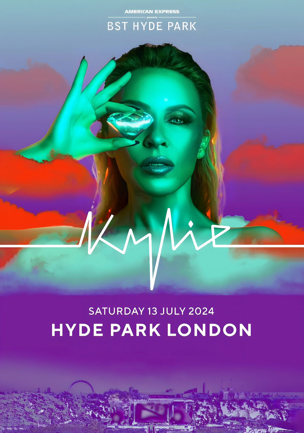 KYLIE MINOGUE Tension 2025 Tour LONDON BST (British Summer, 11/30/2022