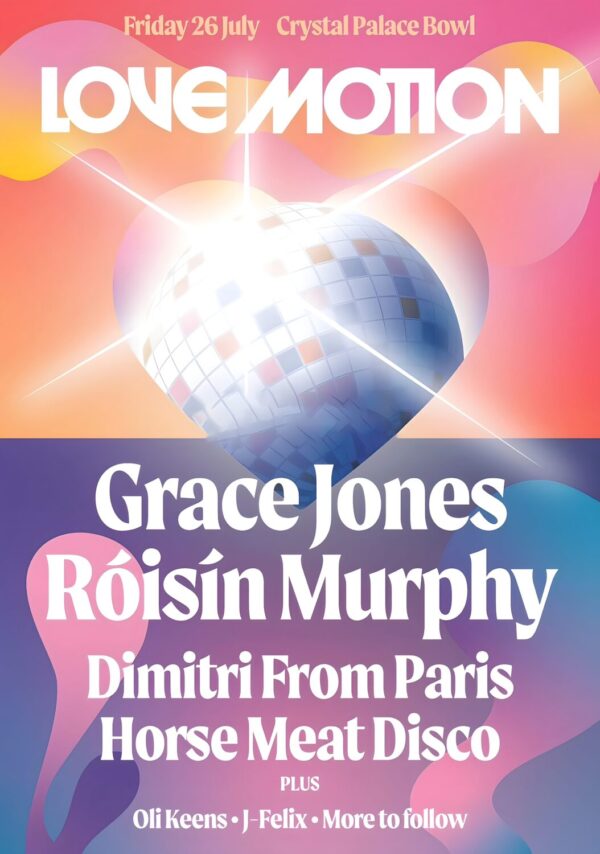 LOVE MOTION 2024 Festival Line Up Poster