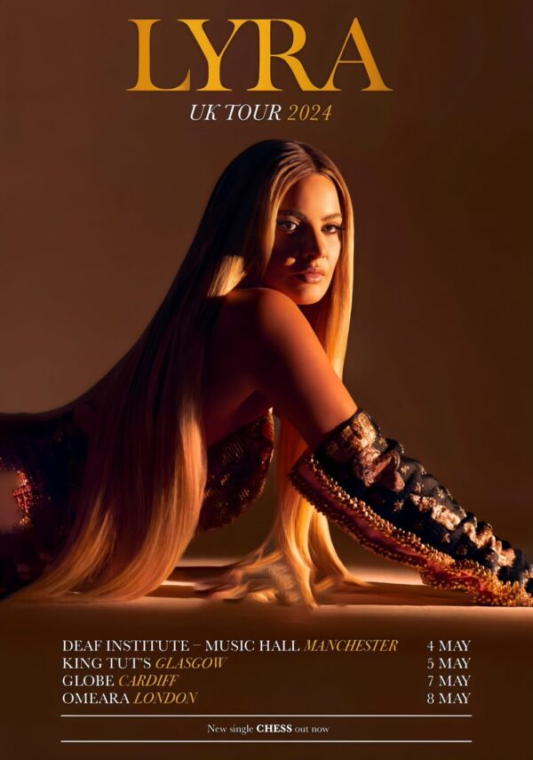 LYRA Self Titled - Debut Album 2024 World Tour Poster