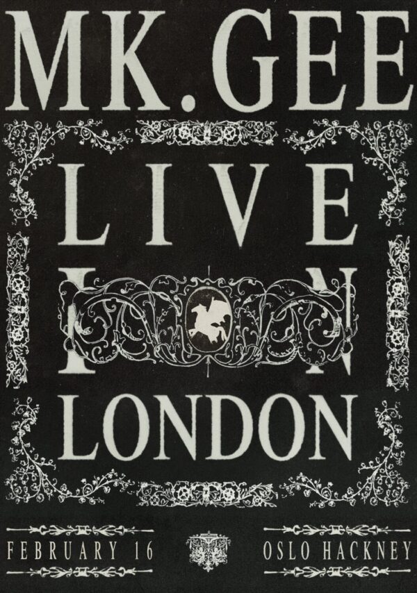 MK.GEE 2024 Tour: LONDON Oslo Hockey Poster