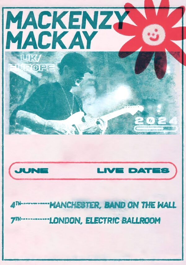 MACKENXY MACKAY Cold Stare 2024 UK Tour Poster