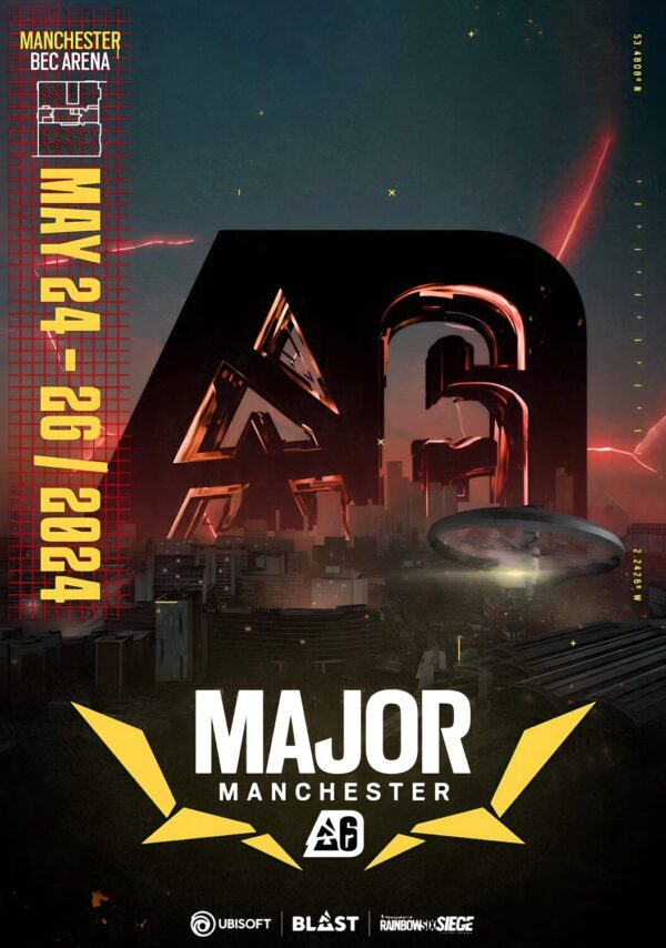 MAJOR MANCHESTER Festival 2024 BC Arena Tour Poster