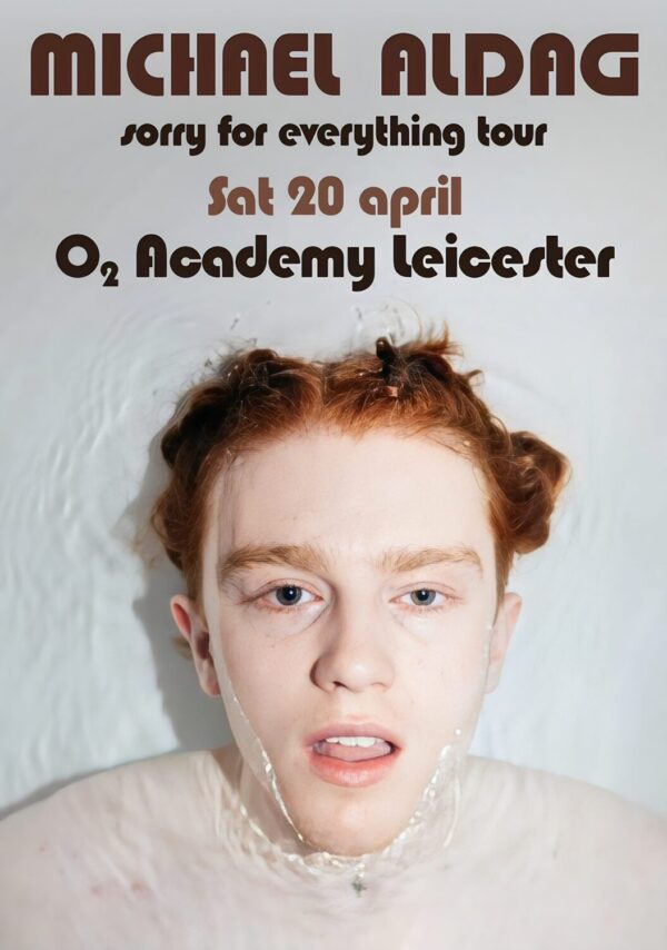 MICHAEL ALDAG 2024 UK Tour: LEICESTER o2 Academy Poster