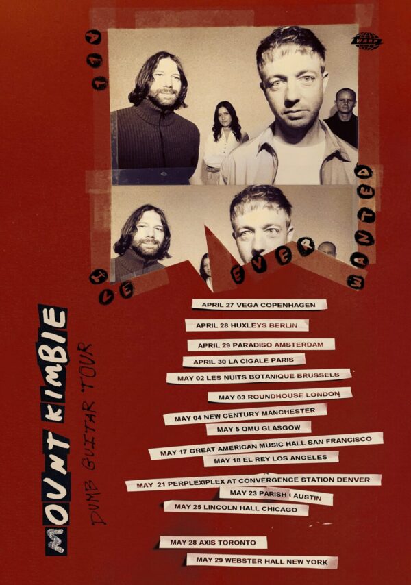 MOUNT KIMBIE 2024 UK & European Tour Poster