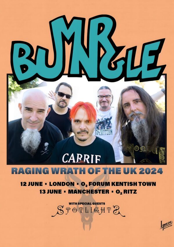 MR BUNGLE Raging Wrath Of The UK 2024 UK Tour Poster