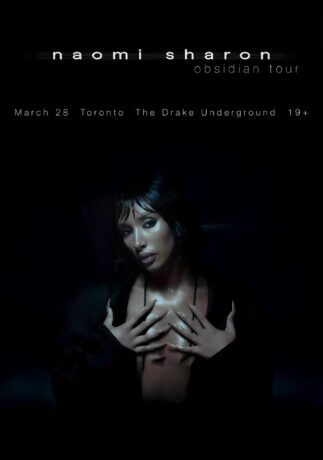 NAOMI SHARON Obsidian 2024 Tour - TORONTO Poster