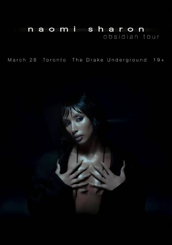 NAOMI SHARON Obsidian 2024 Tour - TORONTO Poster