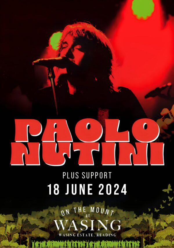 PAOLO NUTINI 2024 Tour: READING Poster