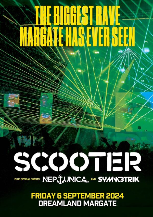 SCOOTER 2024 Tour MARGATE - September 2024 Poster