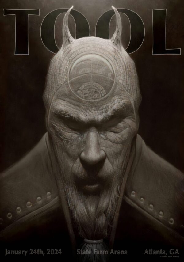 TOOL (band) US Tour: ATLANTA GA State Farm Arena Poster