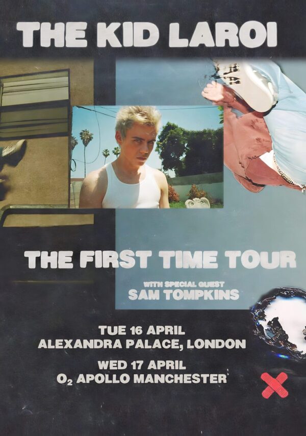 THE KID LAROI 2024 UK Tour: LONDON - MANCHESTER Poster