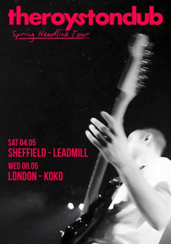 THE ROYSTON CLUB Shaking Hips & Crashing Cars 2024 UK Tour Poster Print
