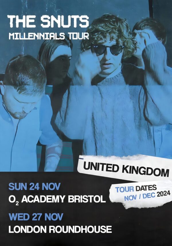 THE SNUTS Millennials 2024 UK Tour: BRISTOL - LONDON Poster Print