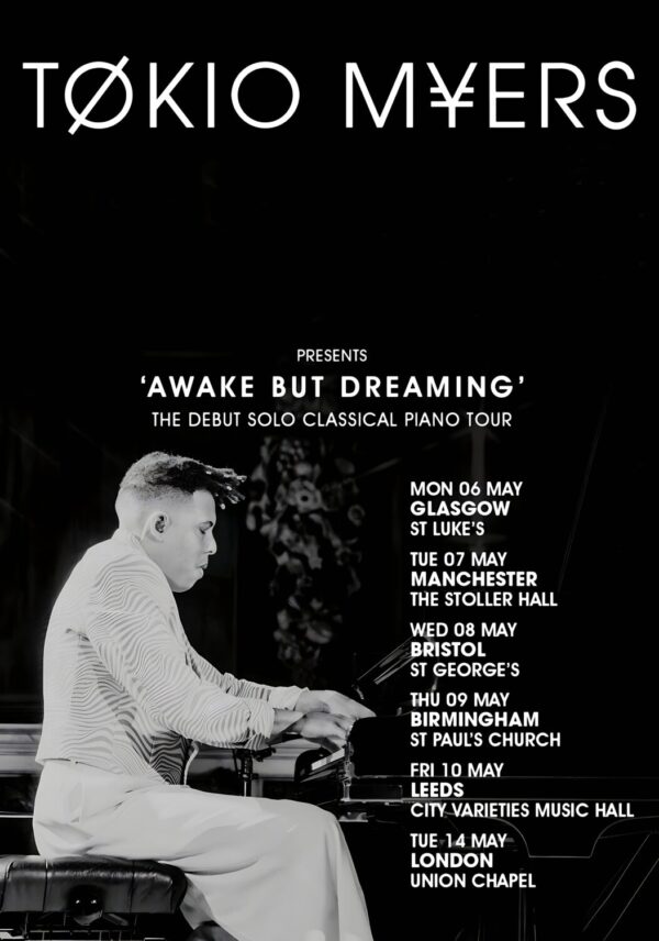 TOKIO MYERS Awake But Dreaming 2024 UK Tour Poster Print