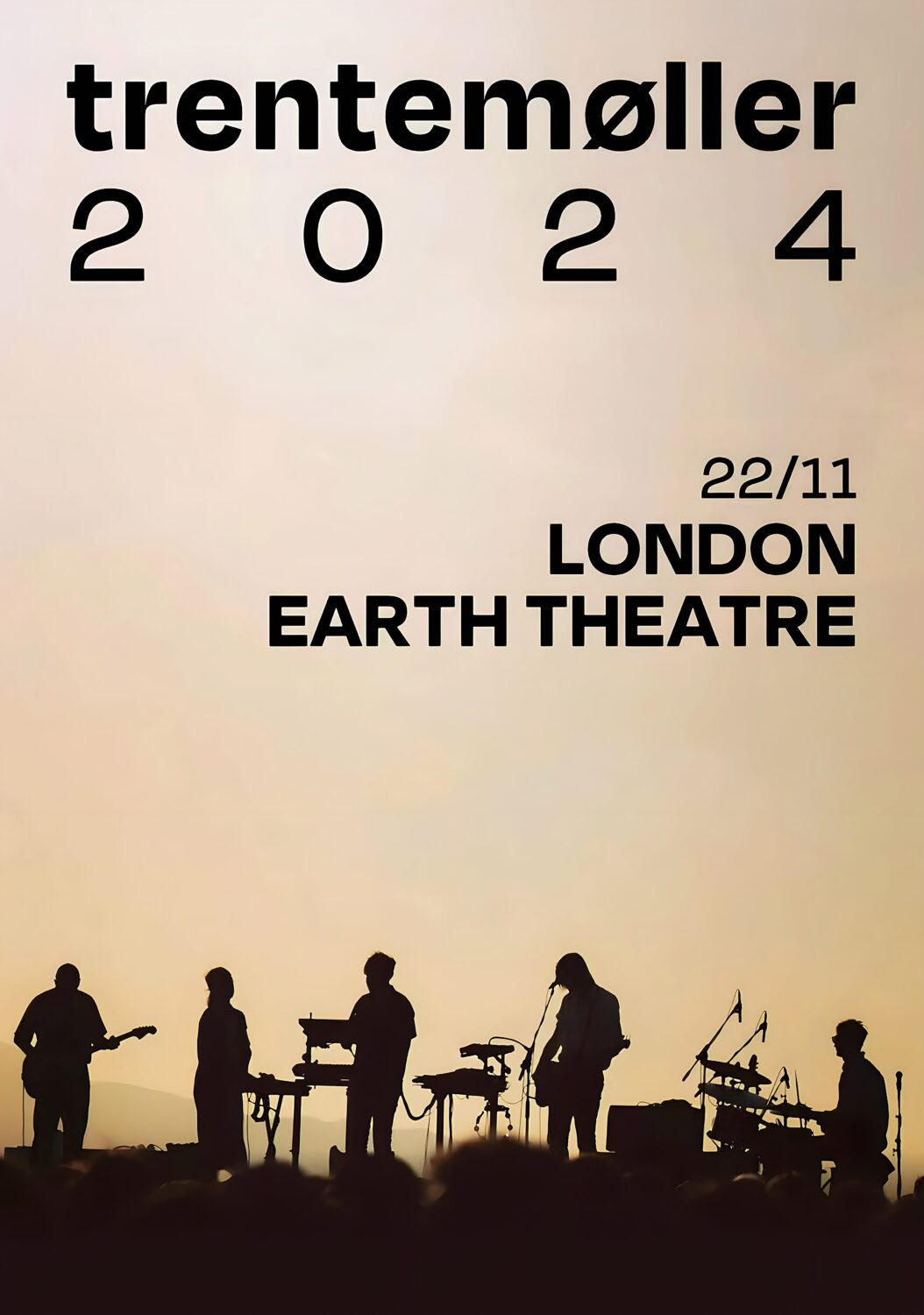 TRENTEMØLLER Memoria 2024 Tour: LONDON Earth Theatre Poster Print