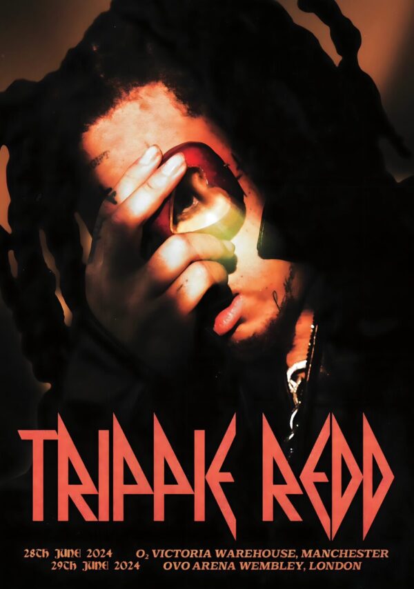 TRIPPIE REDD 2024 UK Tour: LONDON - MANCHESTER Poster