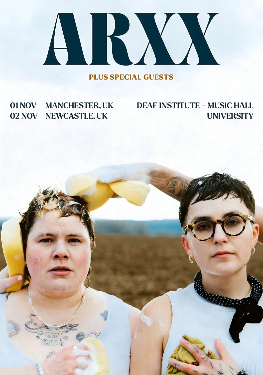 ARXX Ride or Die 2024 UK Tour: MANCHESTER - NEWCASTLE Poster Print