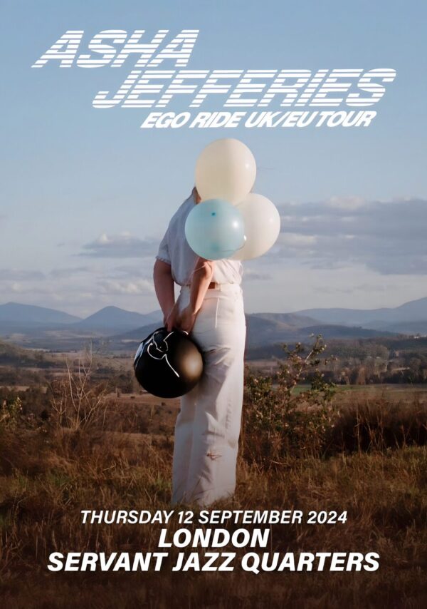 ASHA JEFFRIES Ego Ride 2024 UK Tour: LONDON Servant Jazz Quarters Poster Print