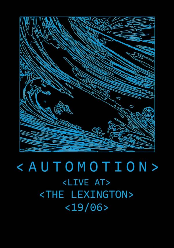 AUTOMOTION (band) Lost in the Spinal Labyrinth 2024 Tour: LONDON The Lexington Poster Print