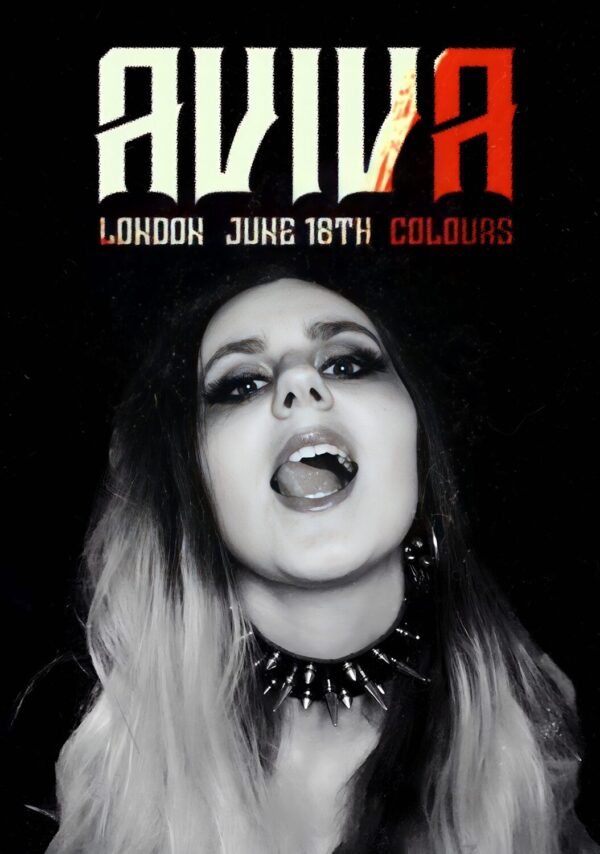 AVIVA Hate 2 Luv U 2024 Tour: LONDON Colours Poster Print