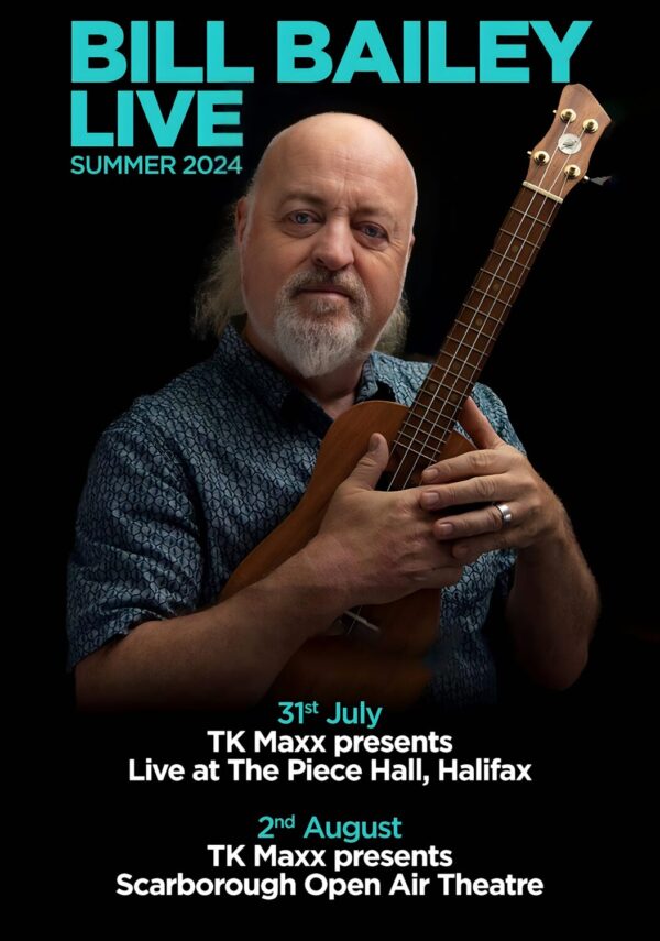 BILL BAILEY Summer 2024 Tour: HALIFAX - SCARBOROUGH Poster Print