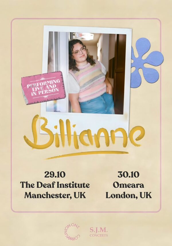 BILLIANNE Daydream 2024 UK Tour: MANCHESTER - LONDON Poster Print