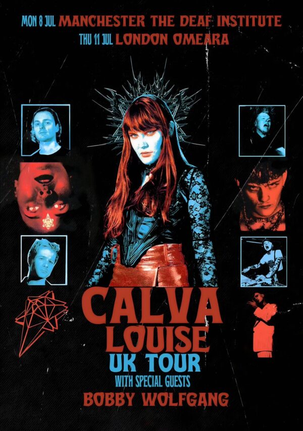 CALVA LOUISE Under The Skin 2024 UK Tour: MANCHESTER - LONDON Poster Print