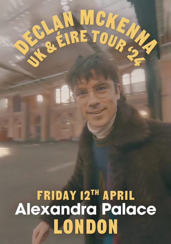 DECLAN McKENNA What Happened To The Beach 2024 Tour: LONDON Alexandra Palace Poster Print