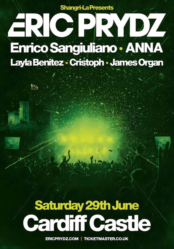 ERIC PRYDZ Shangri-La: CARDIFF Castle - 29 June 2024 Poster Print