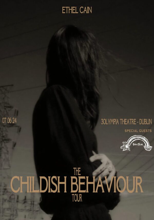 ETHEL CAIN The Childish Behaviour 2024 Tour: DUBLIN 3Olympia Theatre Poster Print