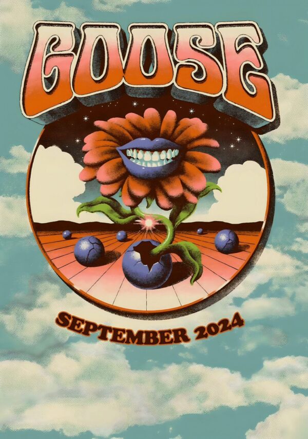 GOOSE (band) Ted Tapes 2024 Summer Tour Poster