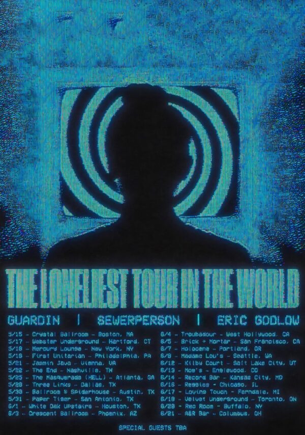 GUARDIN  - Sewerperson - The Loneliest Tour In The World 2024 Poster Print