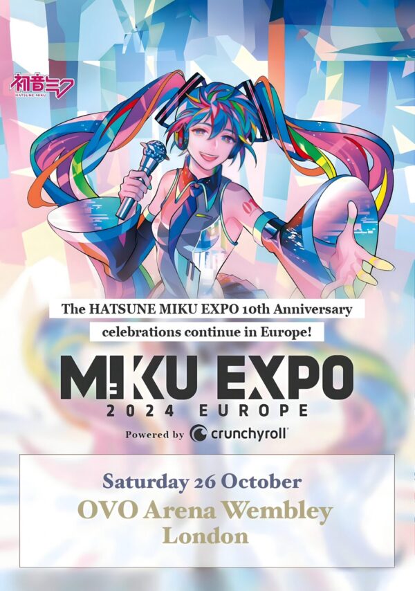 HATSUNE MIKU EXPO - Europe - LONDON Wembley Arena Poster Print